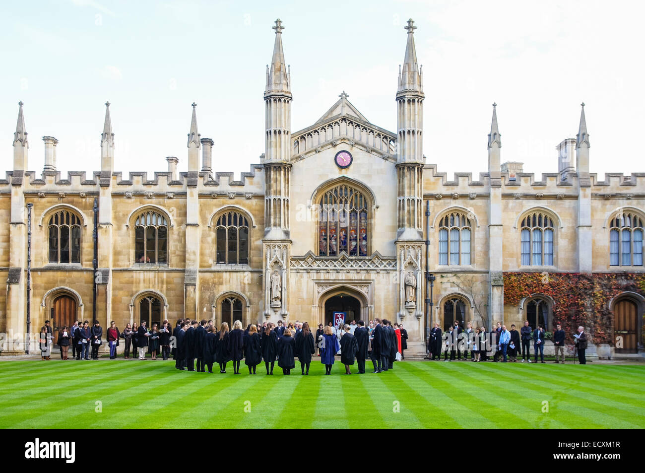 L'Università di Cambridge, il Corpus Christi College di Cambridge Cambridgeshire England Regno Unito Regno Unito Foto Stock