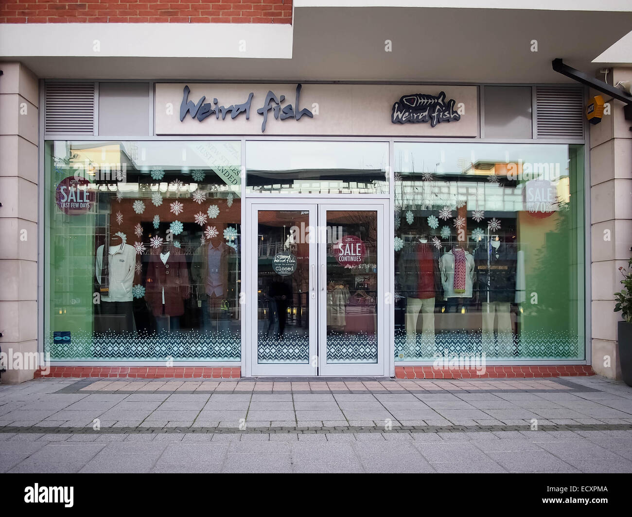 Pesce strano outlet store Foto Stock