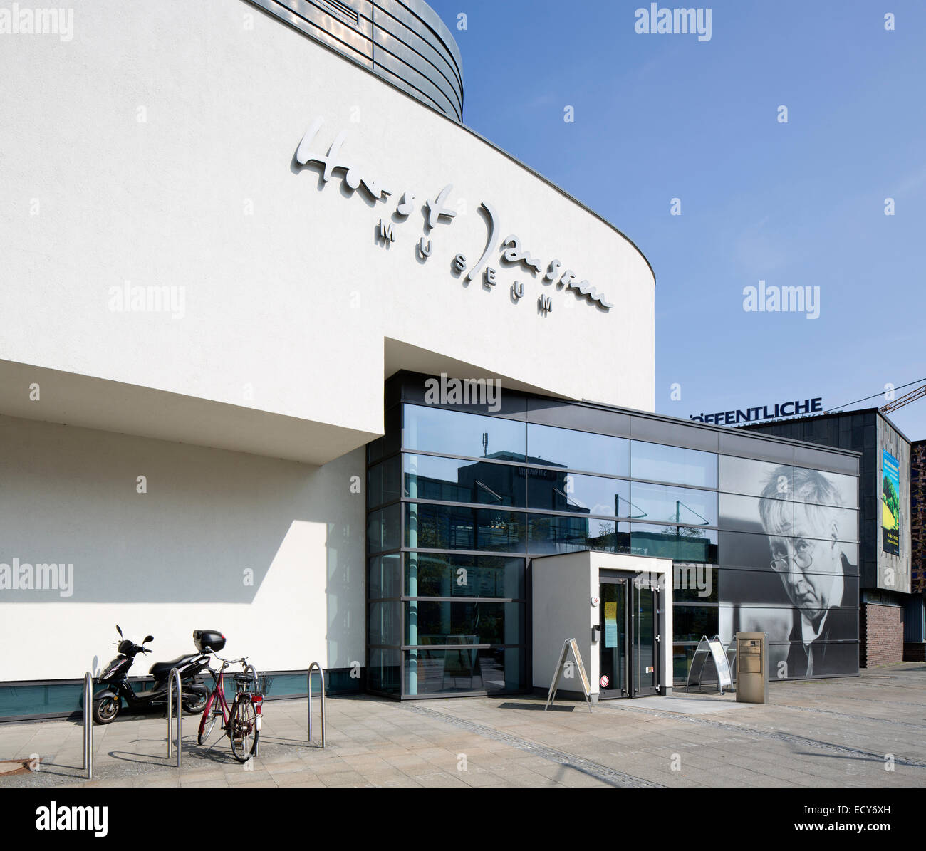 Horst Janssen Museum, Oldenburg, Bassa Sassonia, Germania Foto Stock