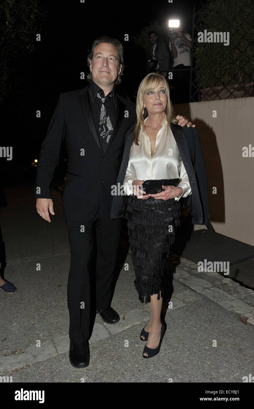 Sessantesimo Taormina Film Festival - Celebrity avvistamenti con: Bo Derek,John Corbett dove: Taormina, Italia Quando: 18 Giu 2014 Foto Stock