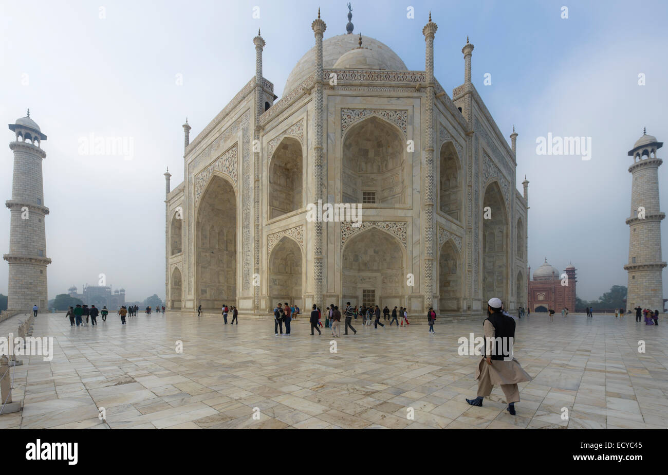 Taj Mahal, India Foto Stock