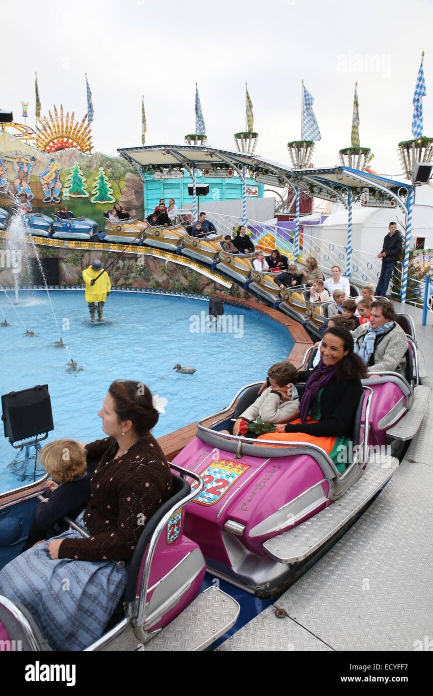 Outdoor Amusement Park kids ride Germania Foto Stock