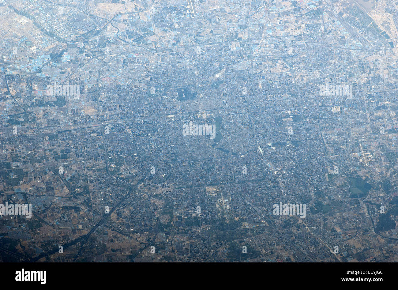 Pechino, centrale quartiere della città, Cina Foto Stock