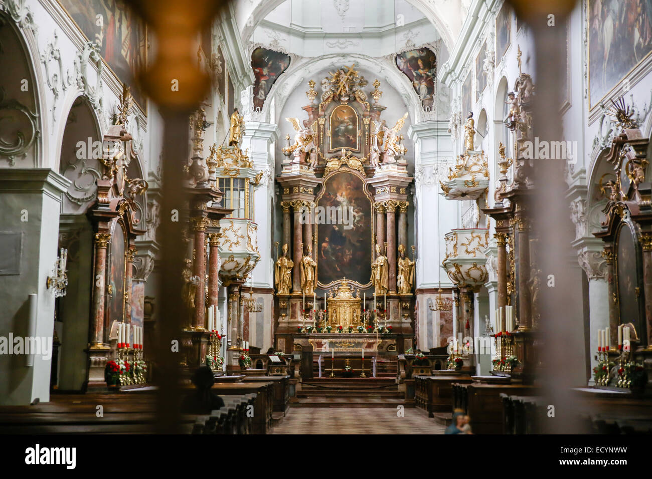 Salisburgo Stift Sankt Peter St Peter Abbey Foto Stock