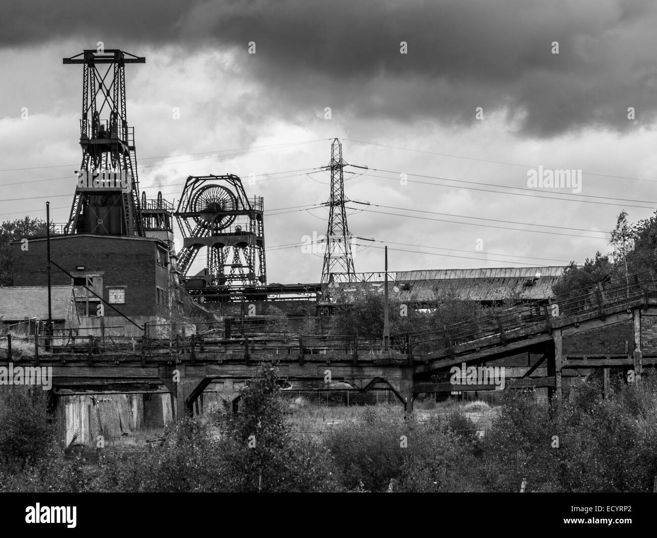 Chatterley Whitfield Colliery Foto Stock