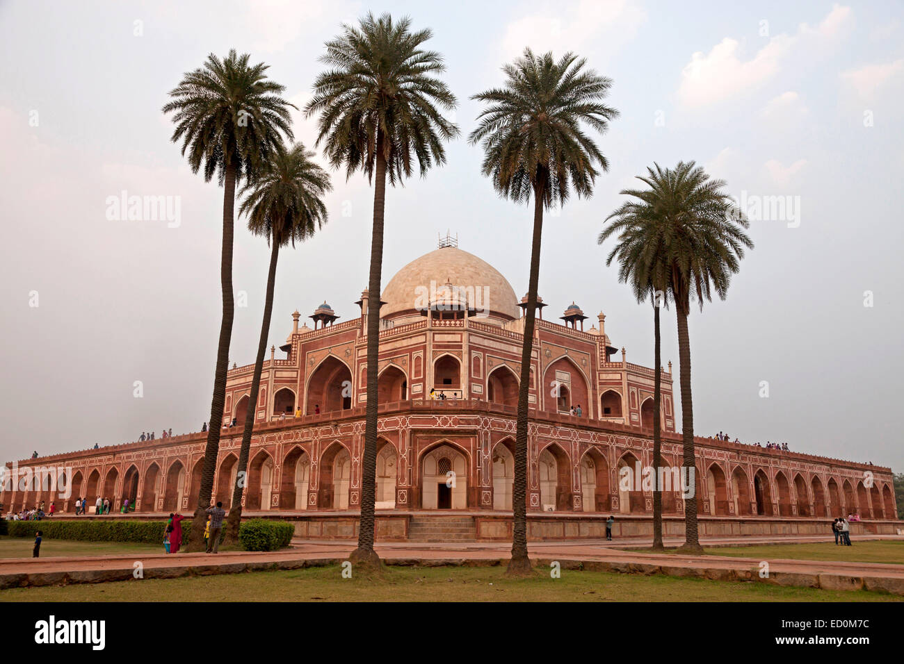 La Tomba di Humayun, patrimonio mondiale dell UNESCO a Delhi, India, Asia Foto Stock