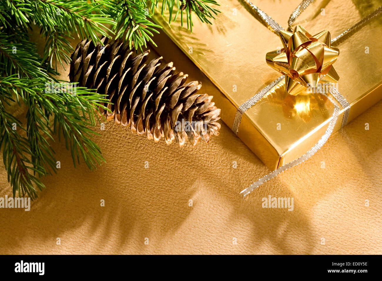 Priorità bassa di Natale Foto Stock