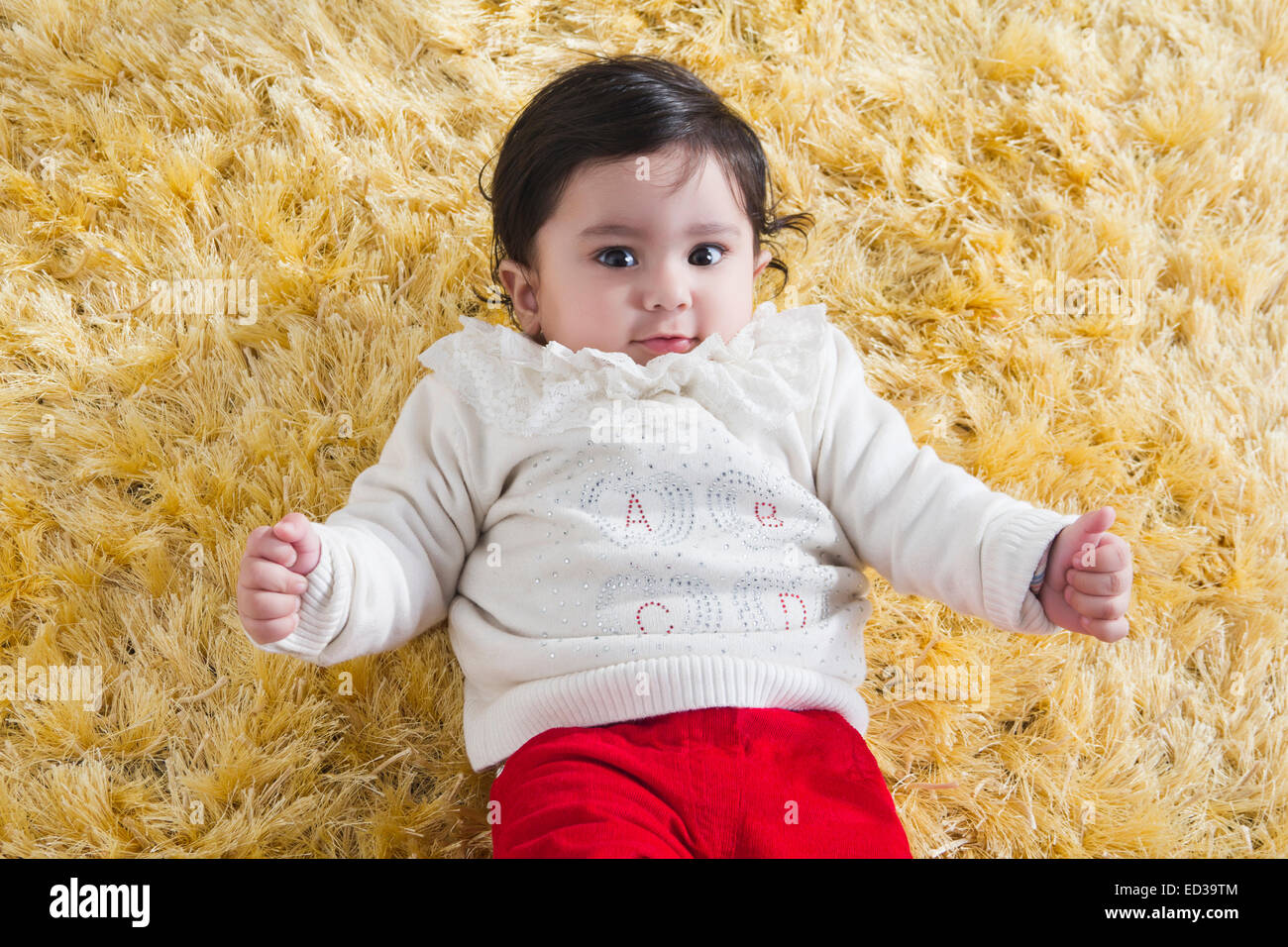 1 bambino indiano Baby Foto Stock