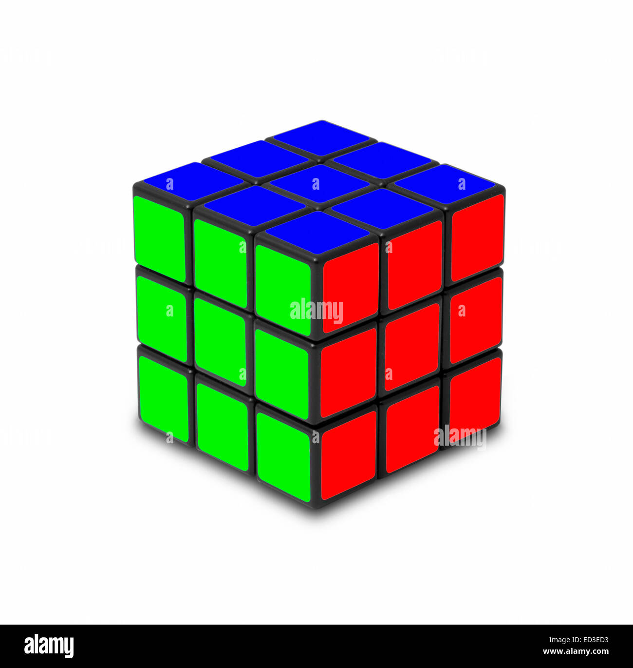 Cubi di colore Foto Stock