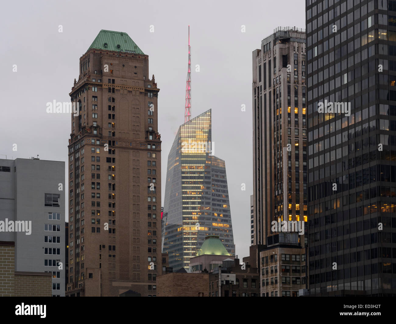 New York Città Architettura Foto Stock