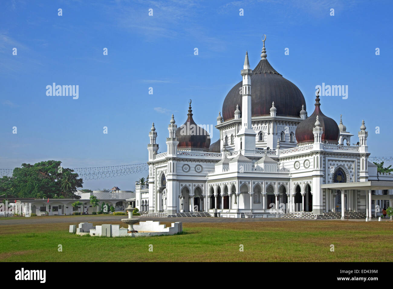 Islamic Masjid Zahir moschea in stile Indo-Saracenic nella città Alor Setar / Alor Star, Kedah, Malaysia Foto Stock