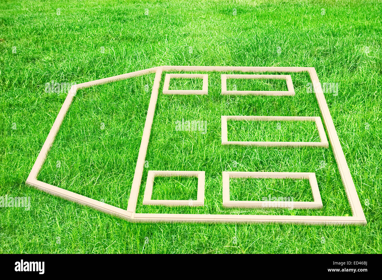 Stucture dell home Foto Stock