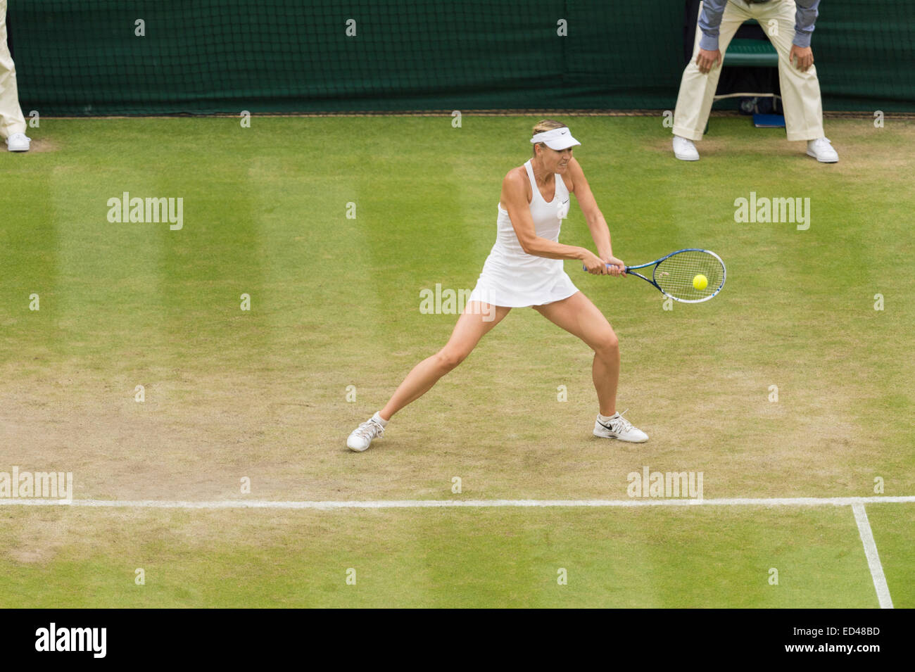 28.06.2014. Il torneo di Wimbledon Tennis Championships 2014 tenutosi presso il All England Lawn Tennis e Croquet Club di Londra, Inghilterra, Regno Unito. Foto Stock