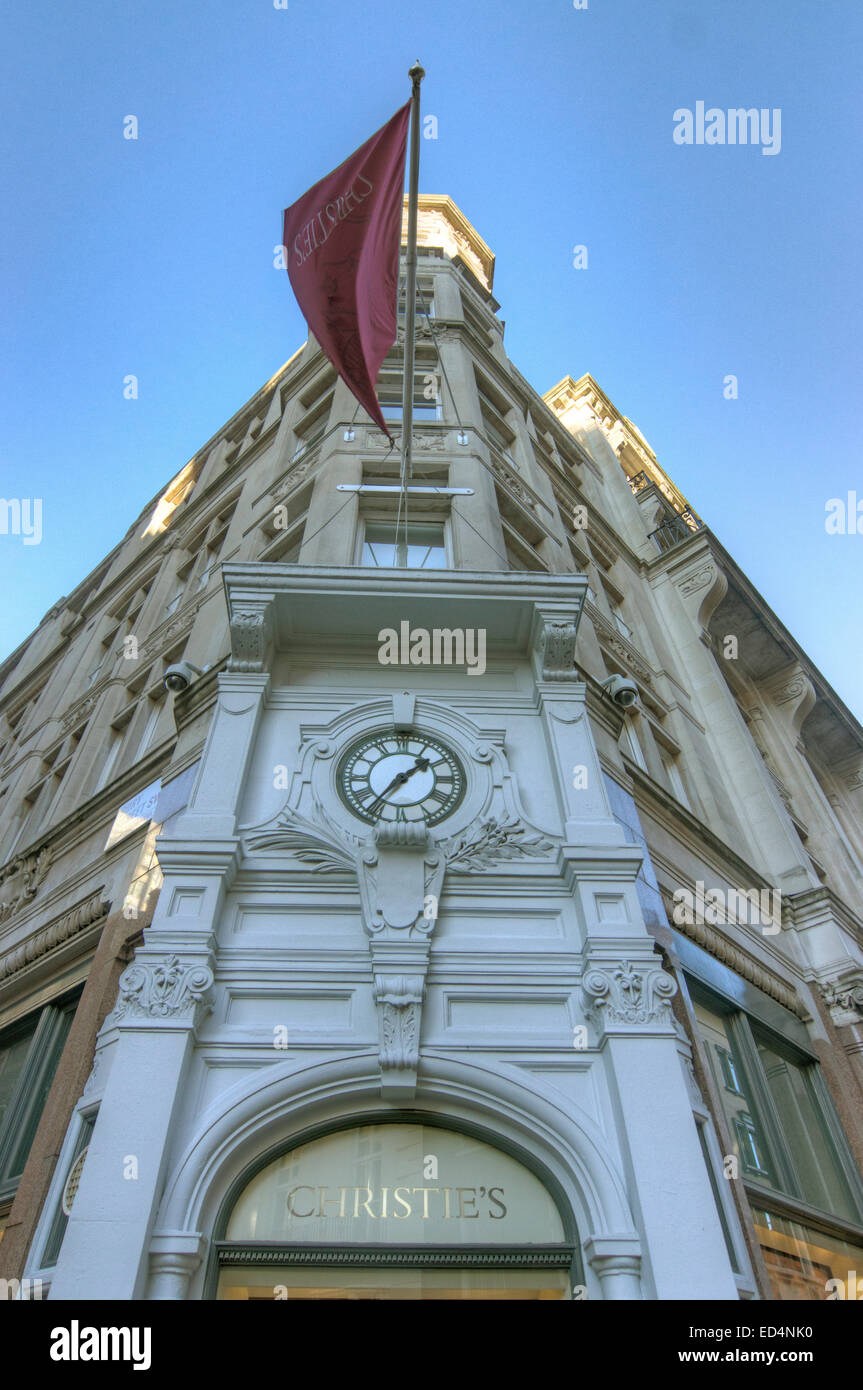 Christies auction house London St James Foto Stock