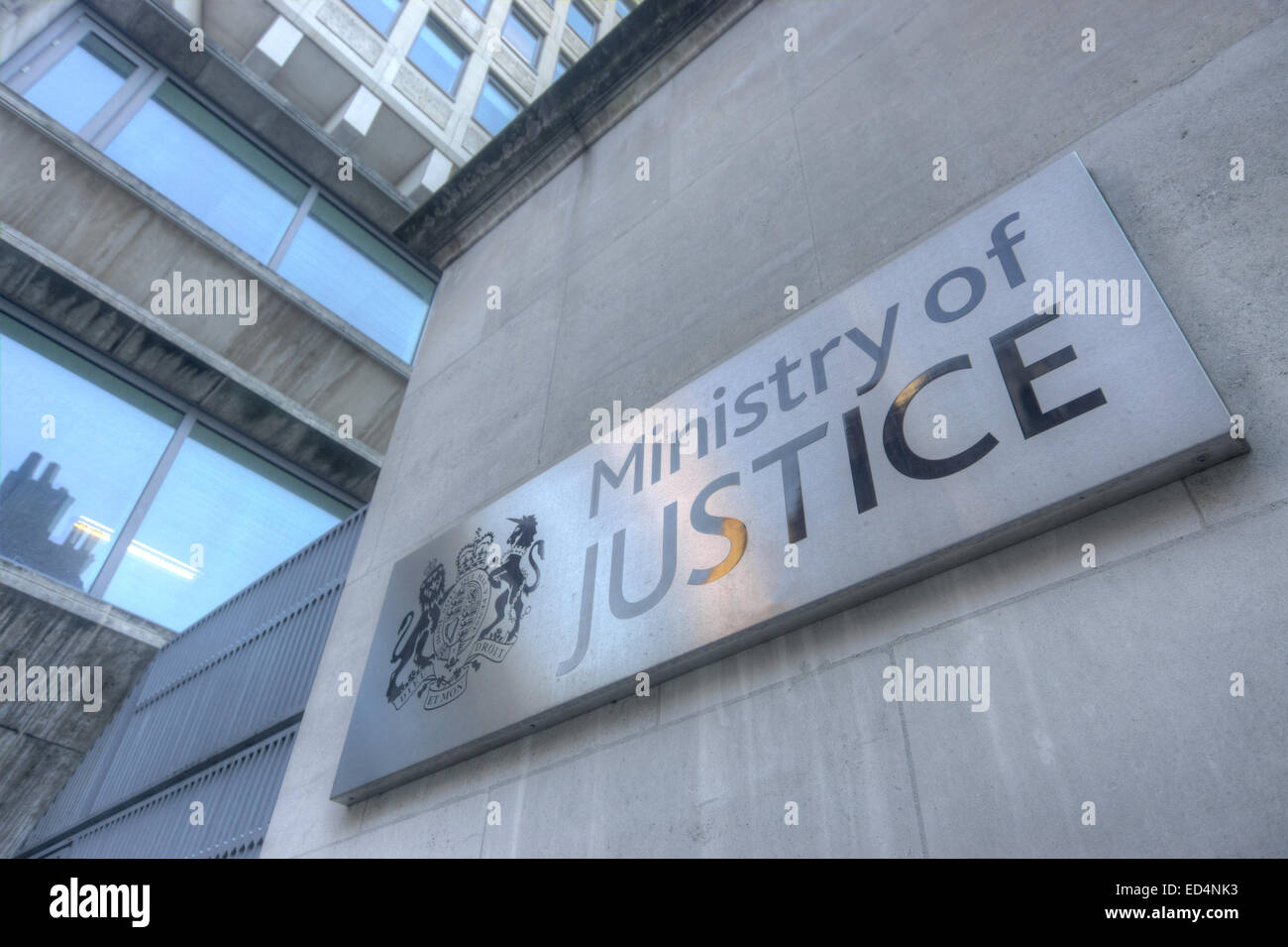 Ministero della Giustizia Edificio, Whitehall Foto Stock