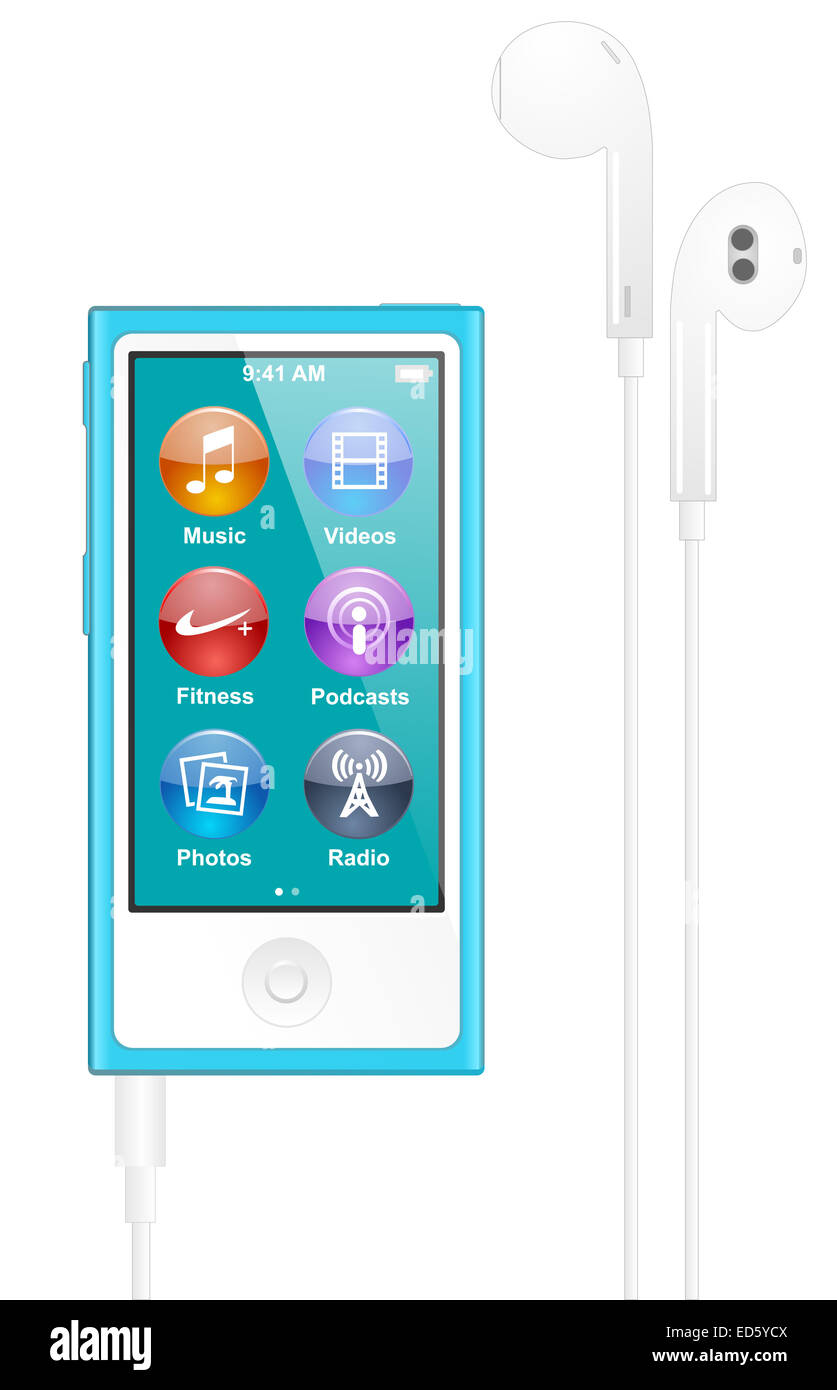 Apple ipod nano Foto Stock