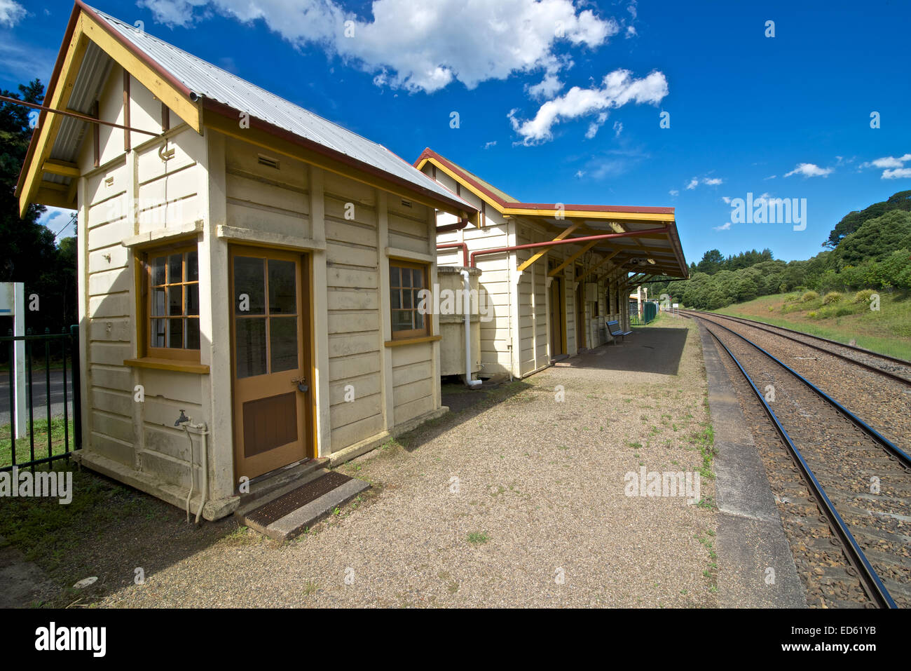 Robertson patrimonio stazione ferroviaria, Nuovo Galles del Sud, Australia Foto Stock