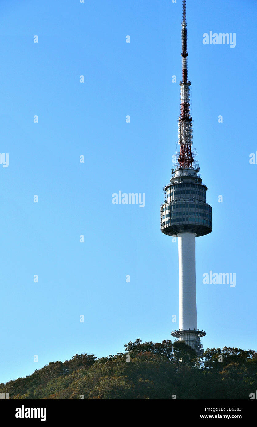 Torre di Seoul COREA DEL SUD Foto Stock