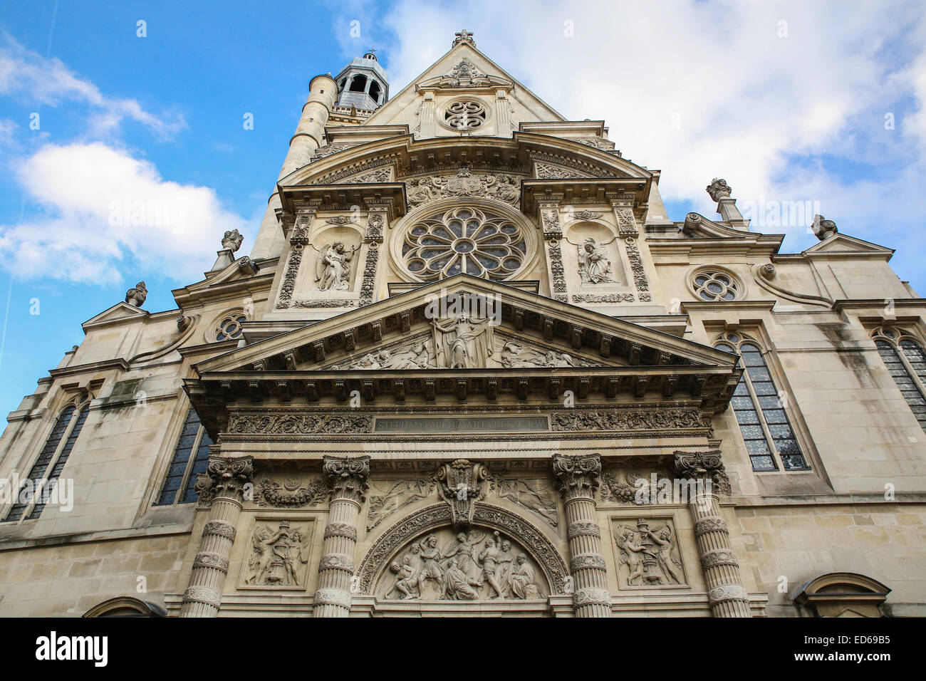 Chiesa di Saint Etienne du Mont Foto Stock