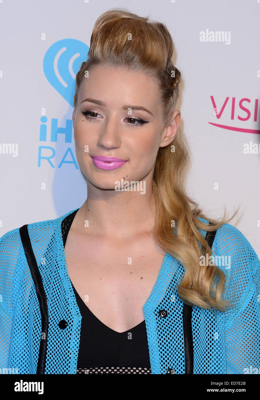 3° iHeartRadio annuale Ultimate party in piscina presentato da Visit Florida a Fontainebleau Miami Beach con: Iggy Azalea dove: Miami Beach, Florida, Stati Uniti quando: 27 Giu 2014 Foto Stock