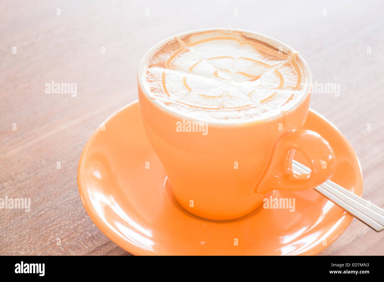 Caramello caffè latte cup, stock photo Foto Stock