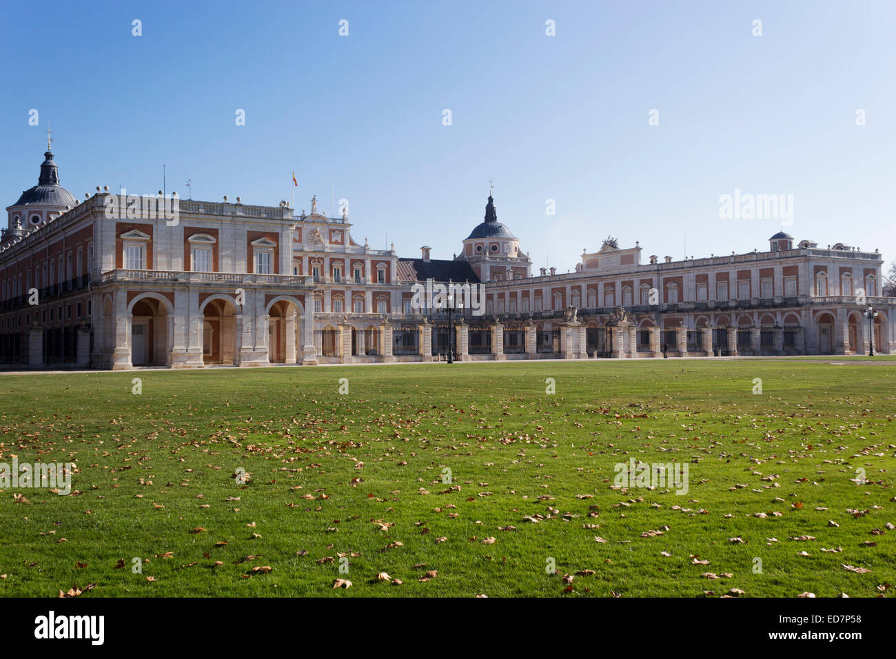 Il Palazzo Reale di Aranjuez. Aranjuez, Comunità di Madrid, Spagna. Foto Stock