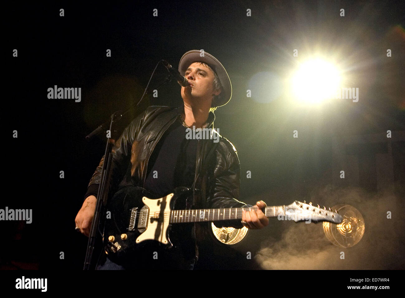 The Libertines eseguire al Barrowland Ballroom di Glasgow offre: Pete Doherty,The Libertines dove: Glasgow, Scotland, Regno Unito quando: 28 Giu 2014 Foto Stock