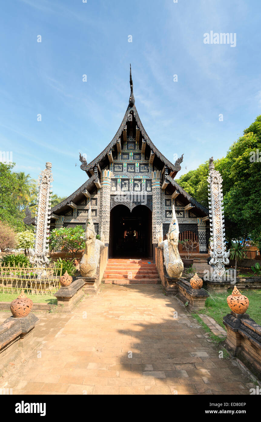 Wat lok molee wihan in Chiang Mai Thailandia Foto Stock