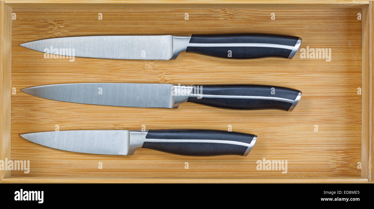 Set di coltelli da cucina immagini e fotografie stock ad alta risoluzione -  Alamy