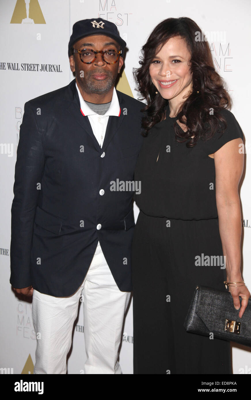 Xxv anniversario lo screening di "fare la cosa giusta" presso la chiusura notturna del 2014 BAMcinemaFest a BAM Harvey Theatre - Arrivi con: Spike Lee,Rosie Perez dove: la città di New York, New York, Stati Uniti quando: 29 Giu 2014 Foto Stock