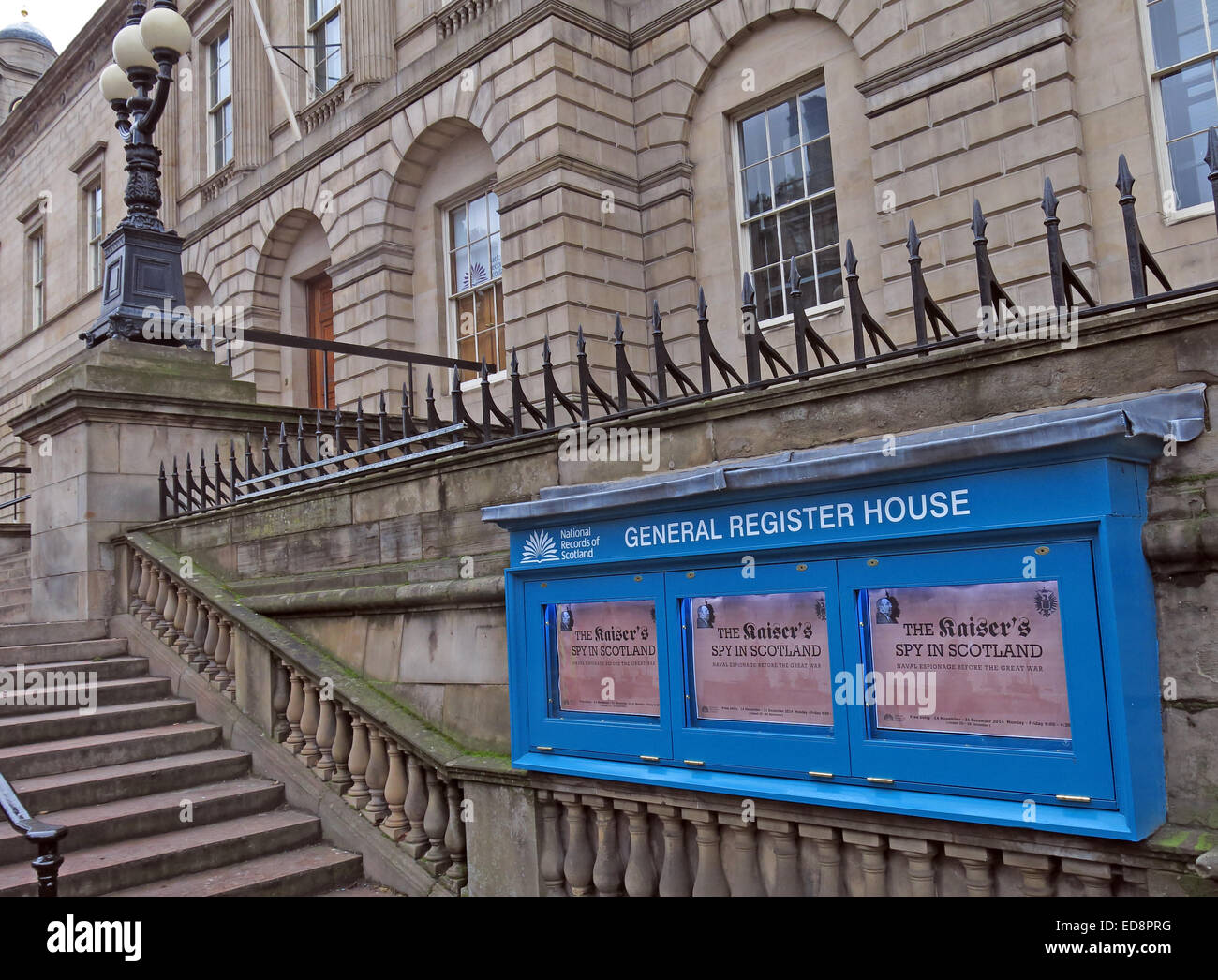 General Register House, Edimburgo, Scozia, Regno Unito Foto Stock