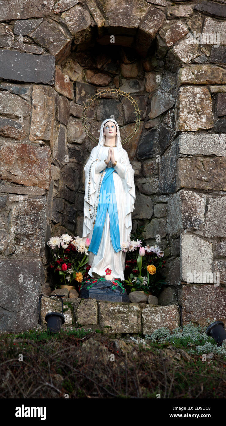 Santuario presso la chiesa di San Michele in Corduff contea di Monaghan Foto Stock