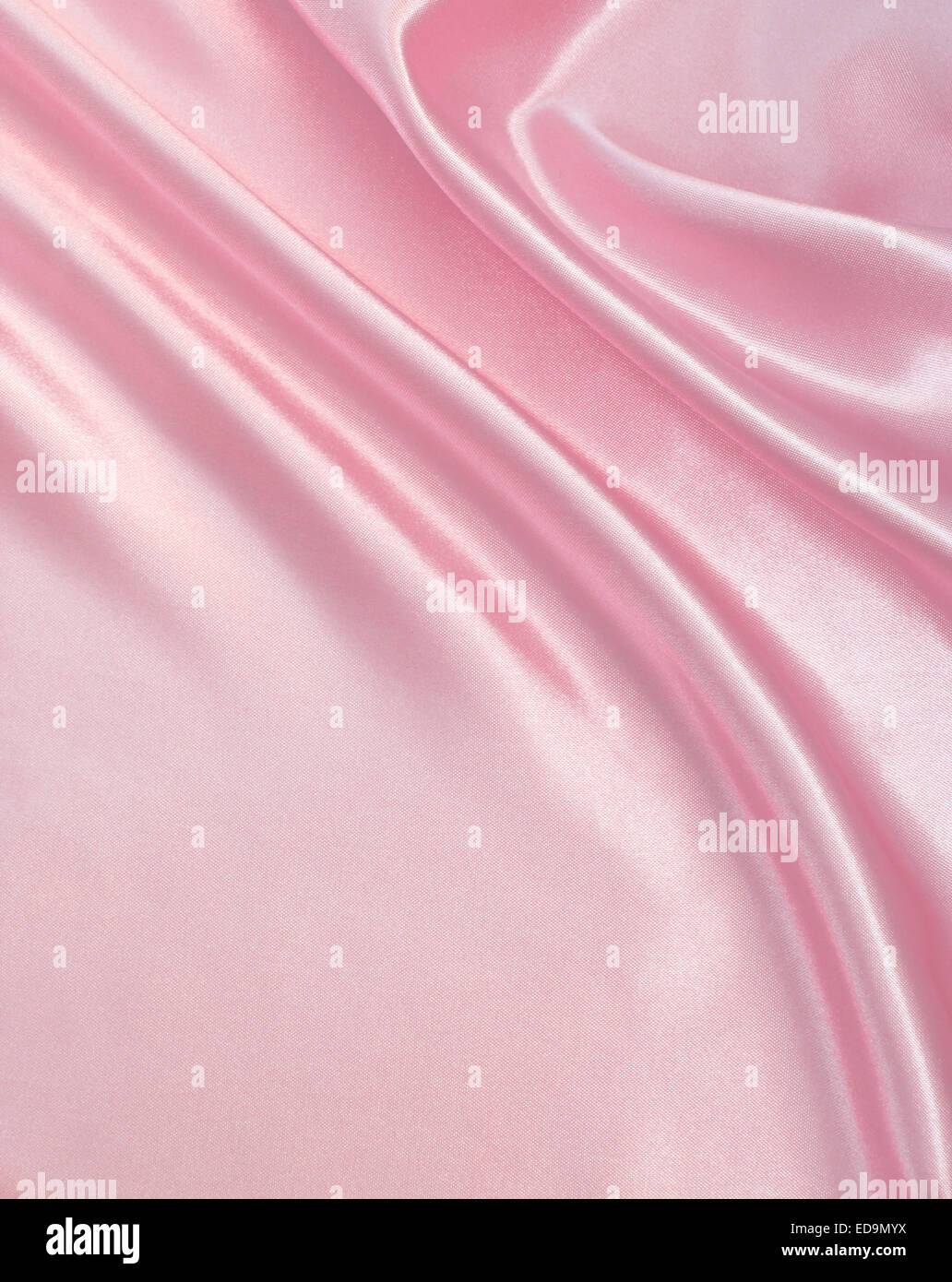 Liscia rosa elegante seta può usare come sfondo Foto Stock