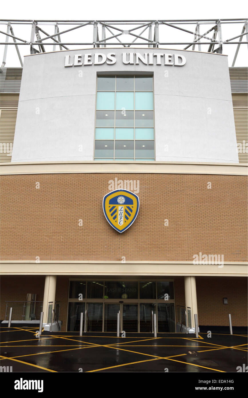 Leeds United Football Ground, Elland Road, Leeds Foto Stock