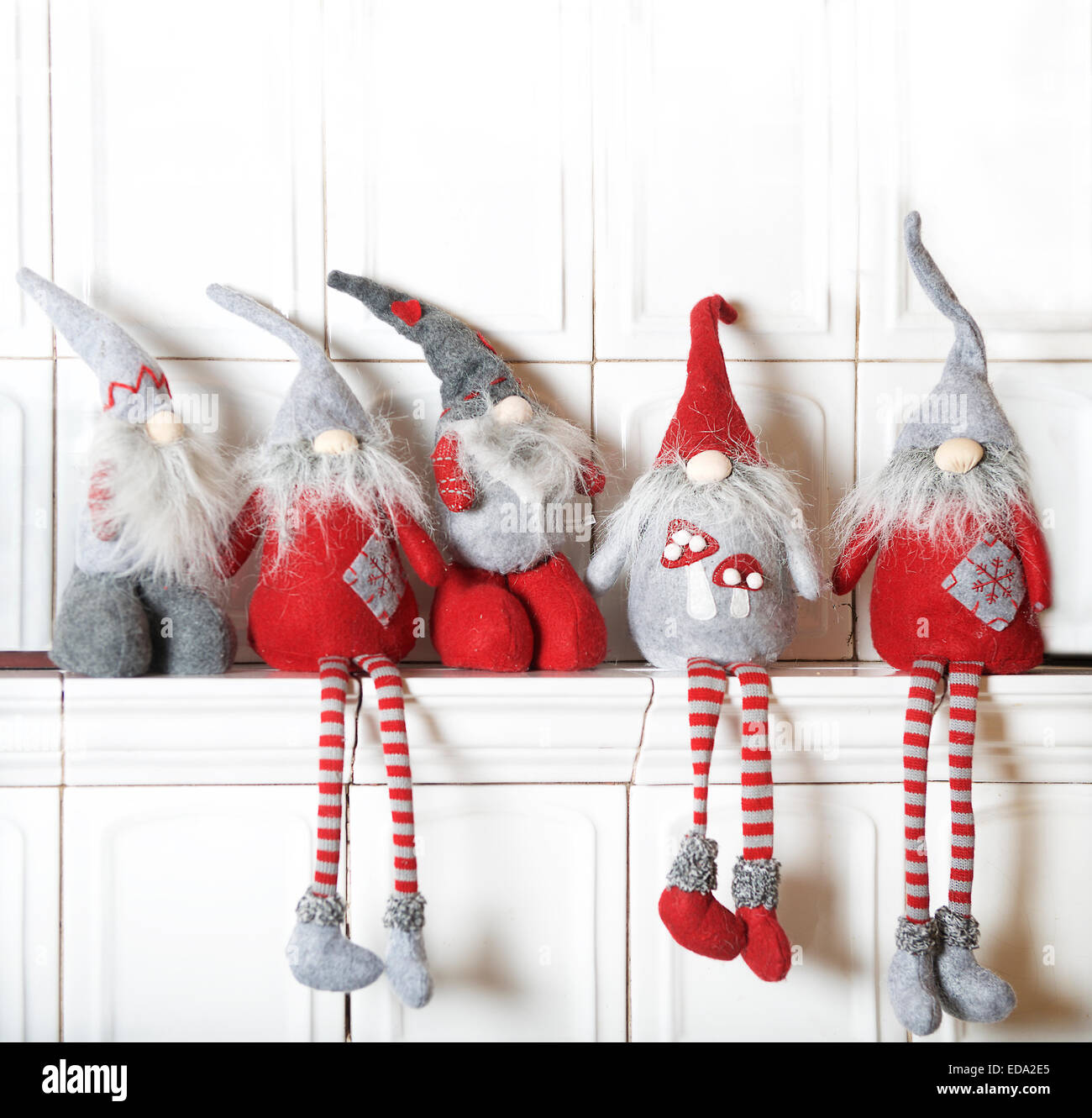 Decorazioni di Natale. Regalo di natale. Decorazione Foto Stock