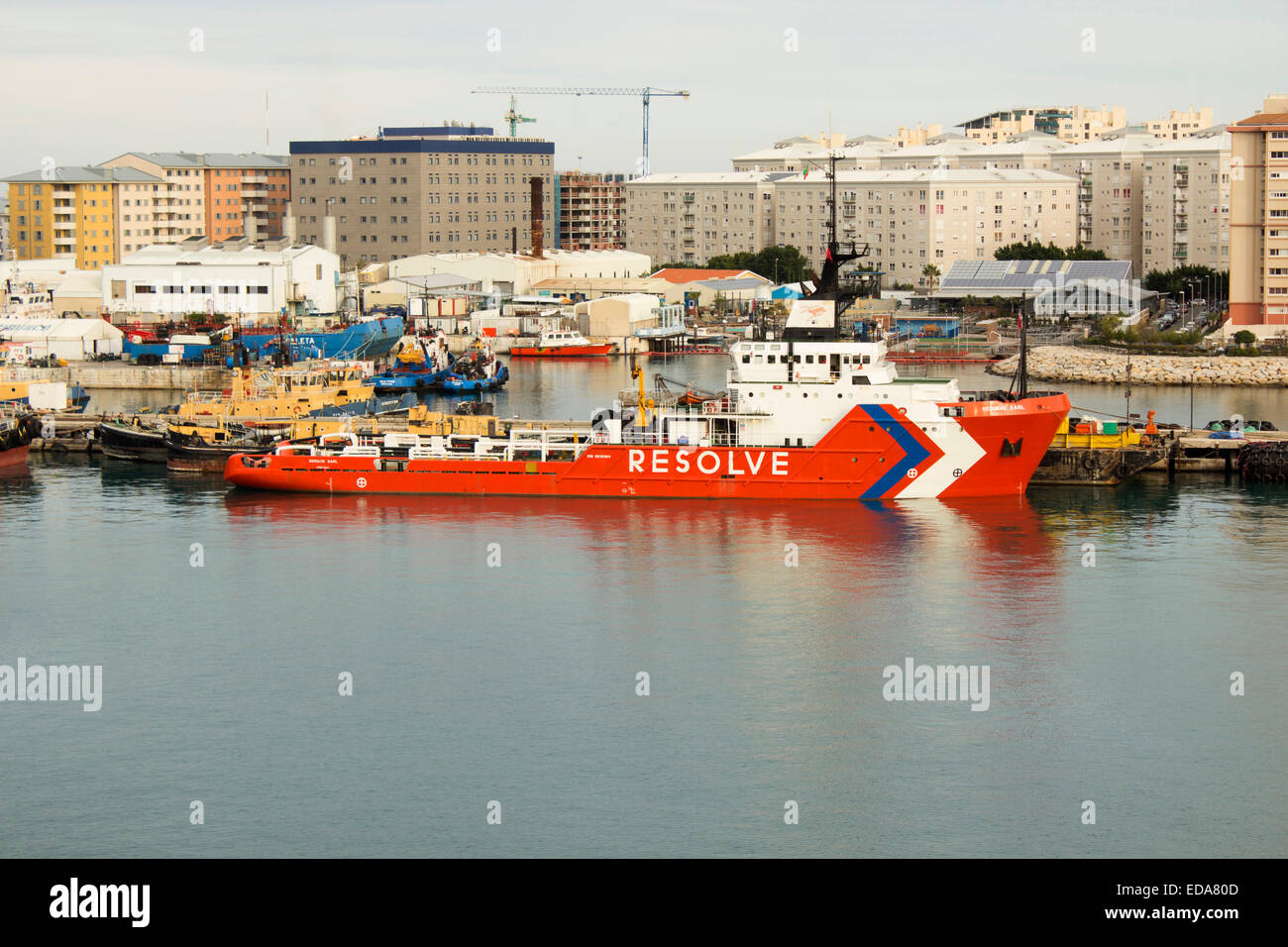 Risolvere Earl Offshore vaso di alimentazione Foto Stock