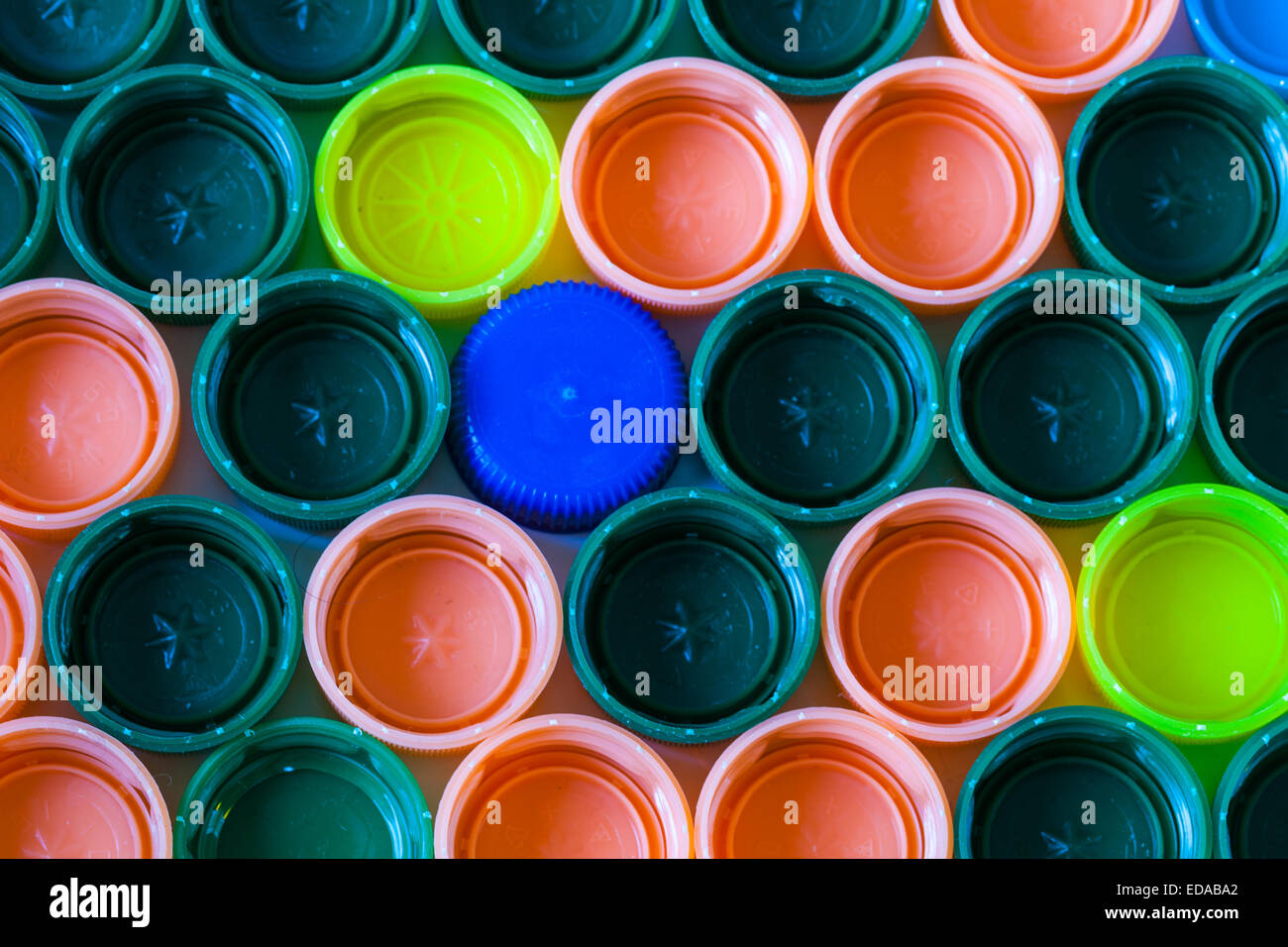 Concetto di immagine per gruppi diversi all'interno di una popolazione più vasta Foto Stock