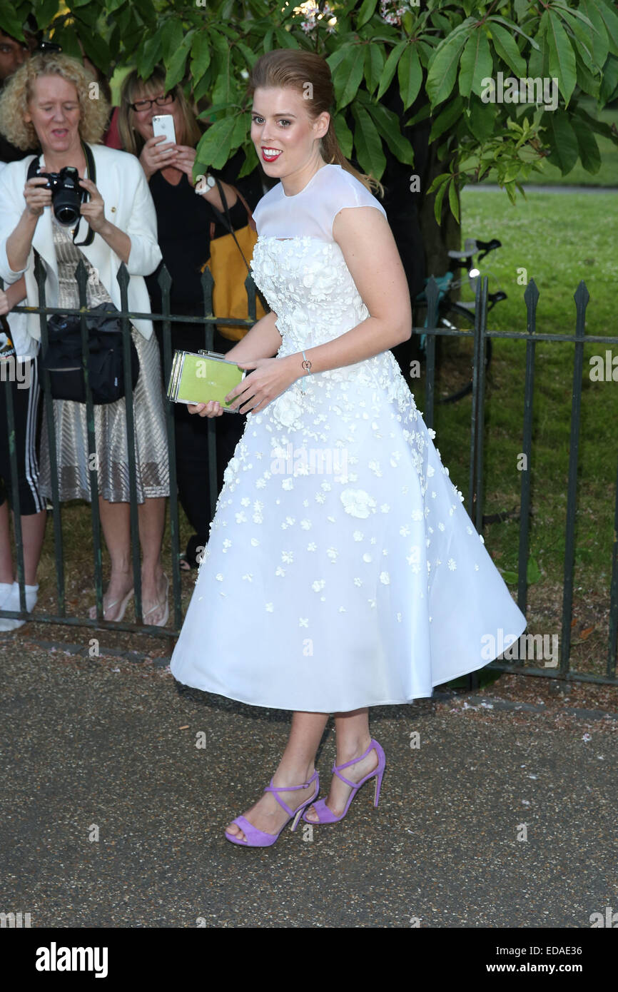 La Serpentine Gallery summer party - Arrivi con: la principessa Beatrice di York dove: Londra, Regno Unito quando: 01 Lug 2013 Foto Stock