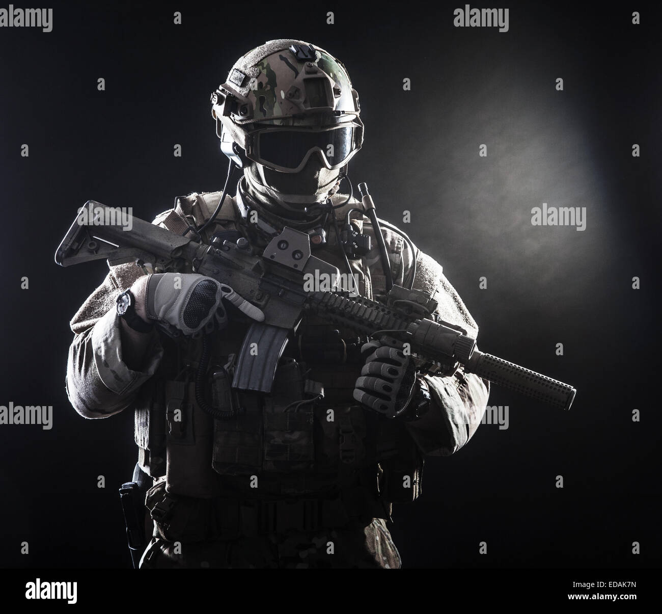 Le forze speciali soldato Foto Stock