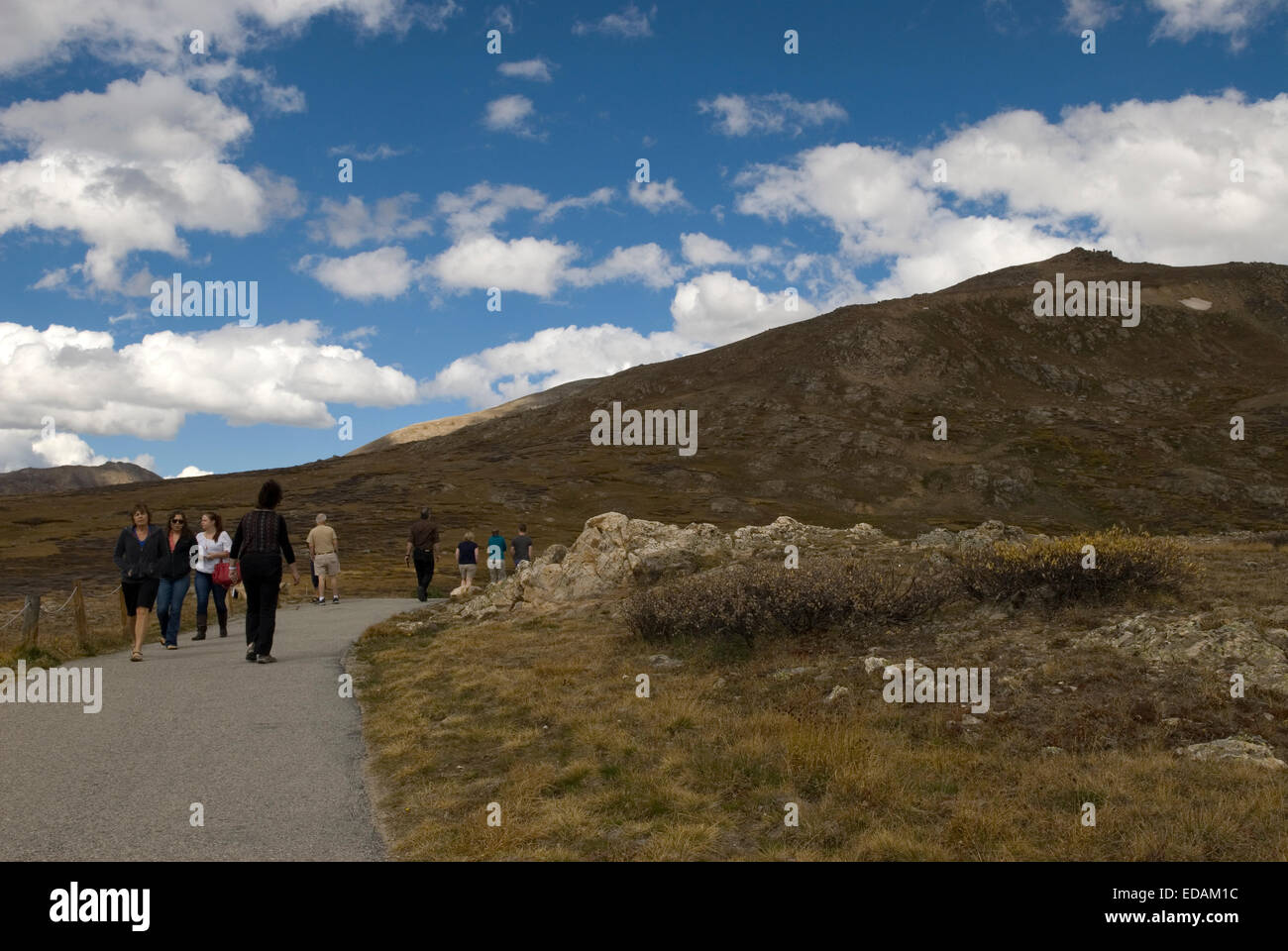 Indipendenza Pass Colorado USA Foto Stock