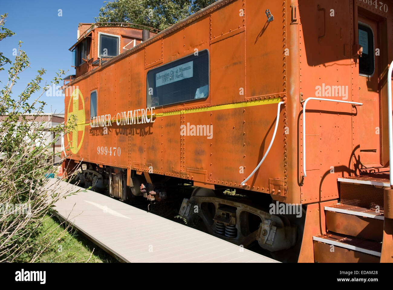 Camera di Commercio di Boise City Oklahoma USA Foto Stock
