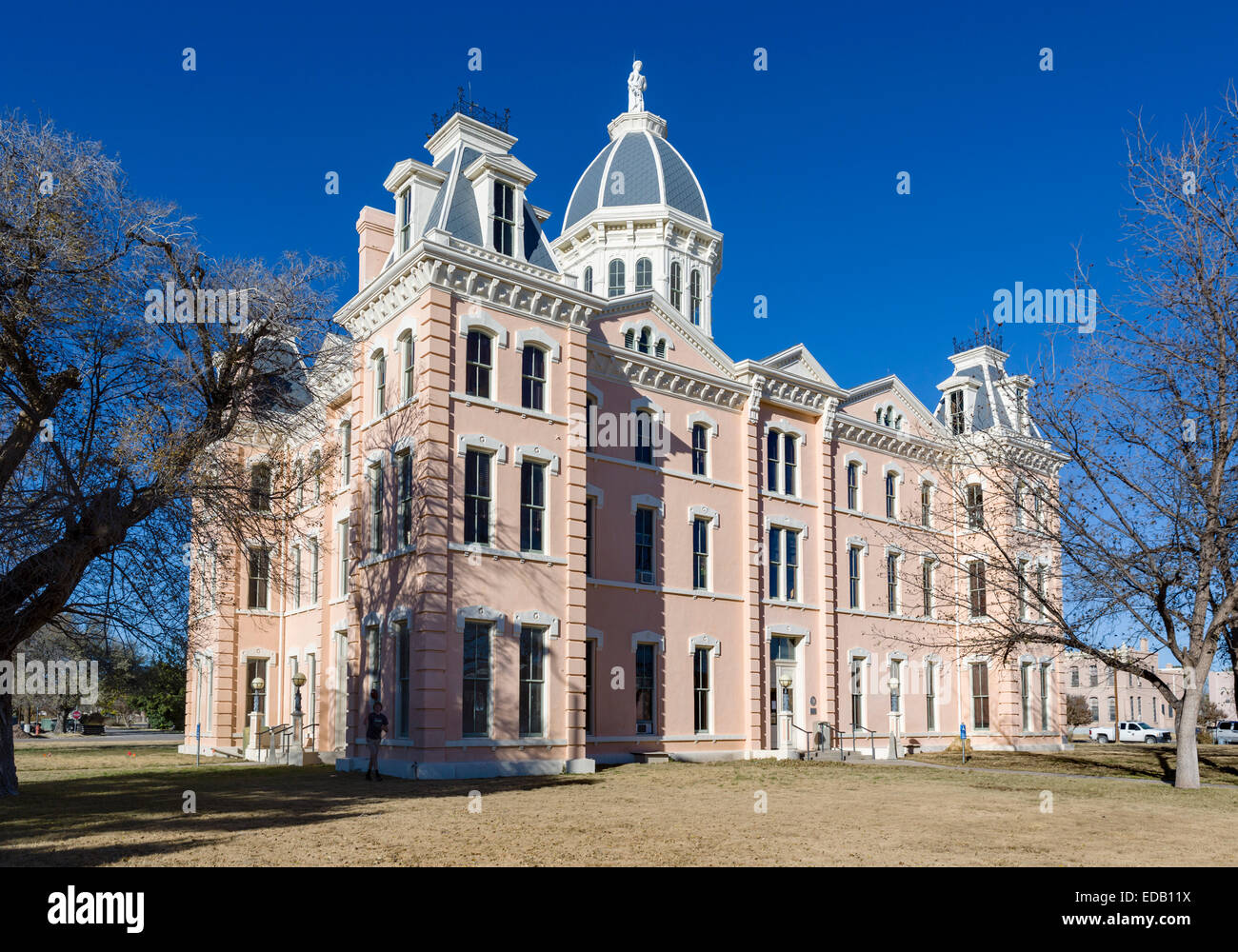 Presidio County Courthouse, Marfa, Texas, Stati Uniti d'America Foto Stock