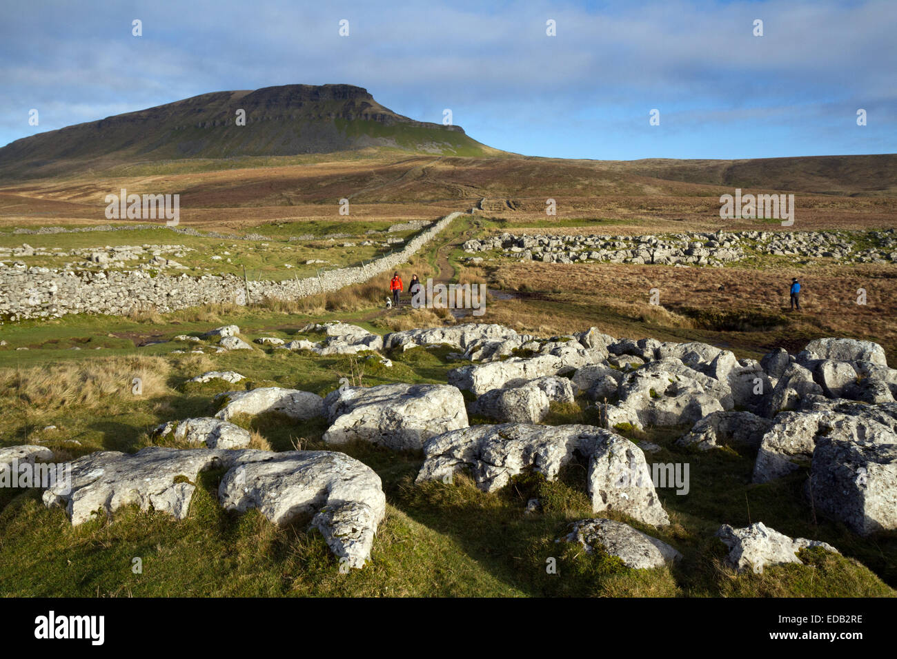 Pen-y-ghent Foto Stock