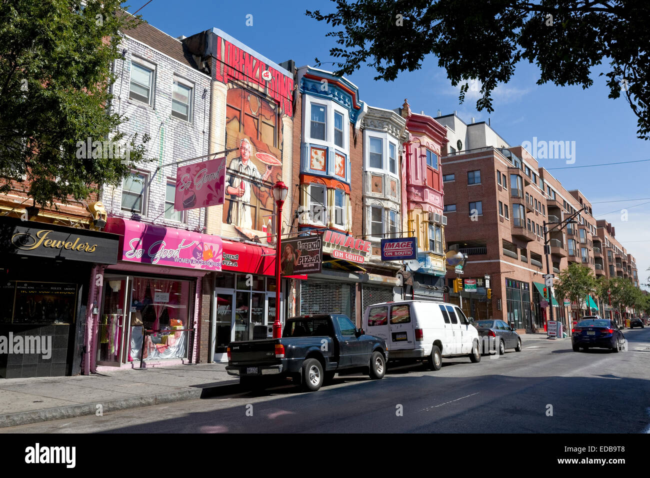 South Street, Philadelphia, Pennsylvania Foto Stock