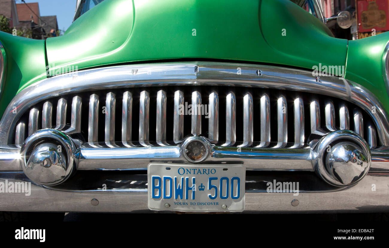 Anni Cinquanta Vintage Buick, Toronto, Canada Foto Stock