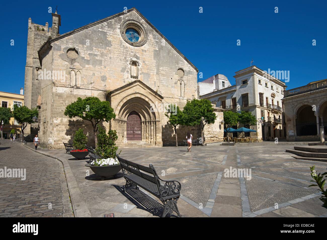 La Iglesia de San Dionisio, Chiesa di San Dionisio, Jerez de la Frontera, Andalusia, Spagna Foto Stock