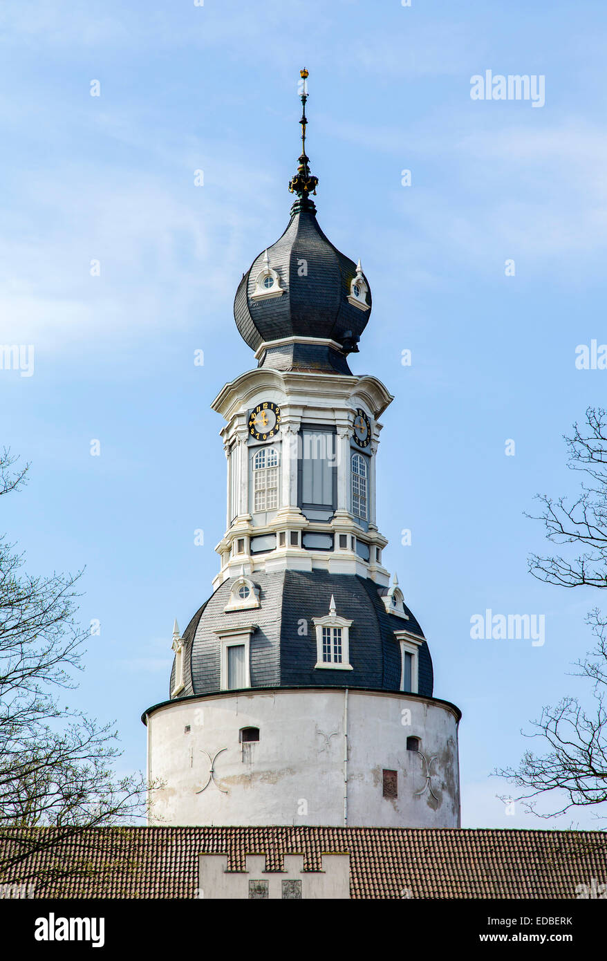 Il castello di Jever, Jever, Frisia, Bassa Sassonia, Germania Foto Stock