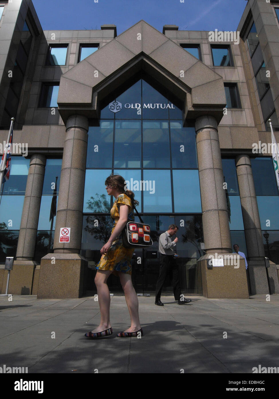 Il vecchio ufficio reciproco nel centro di Londra Foto Stock