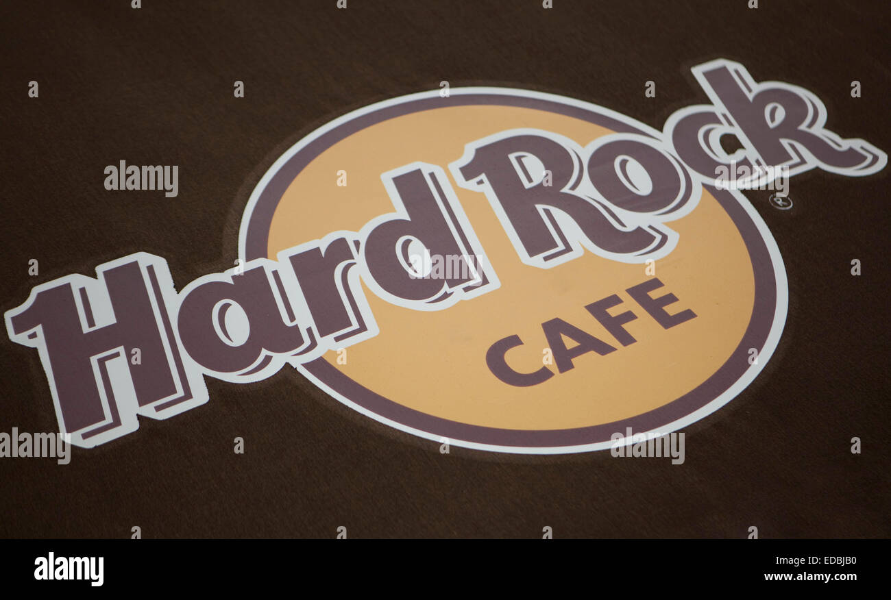 Esterno di un Hard Rock Cafe a Londra Foto Stock
