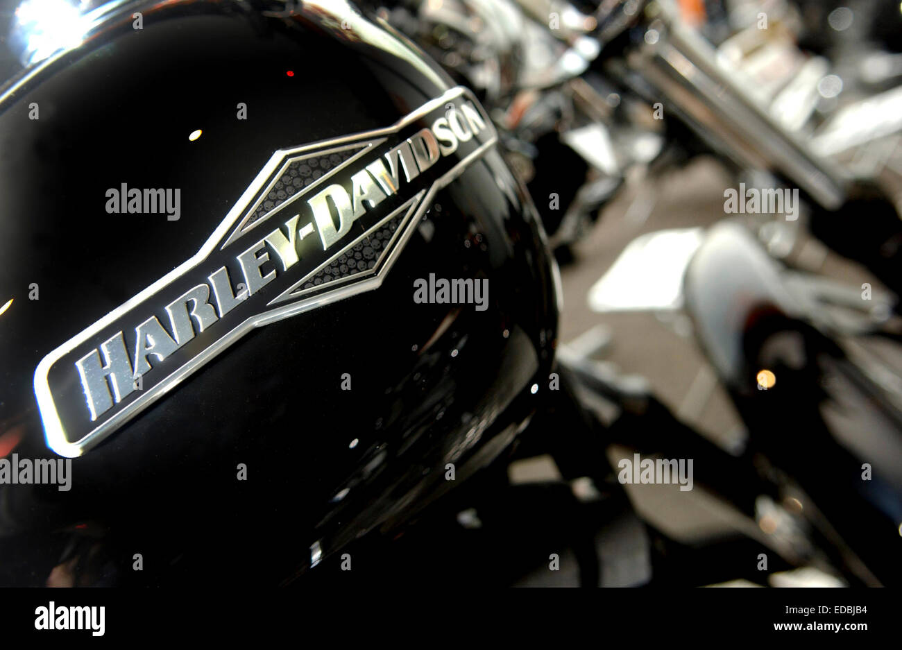 Harley-Davidson logo prodotto. Foto Stock